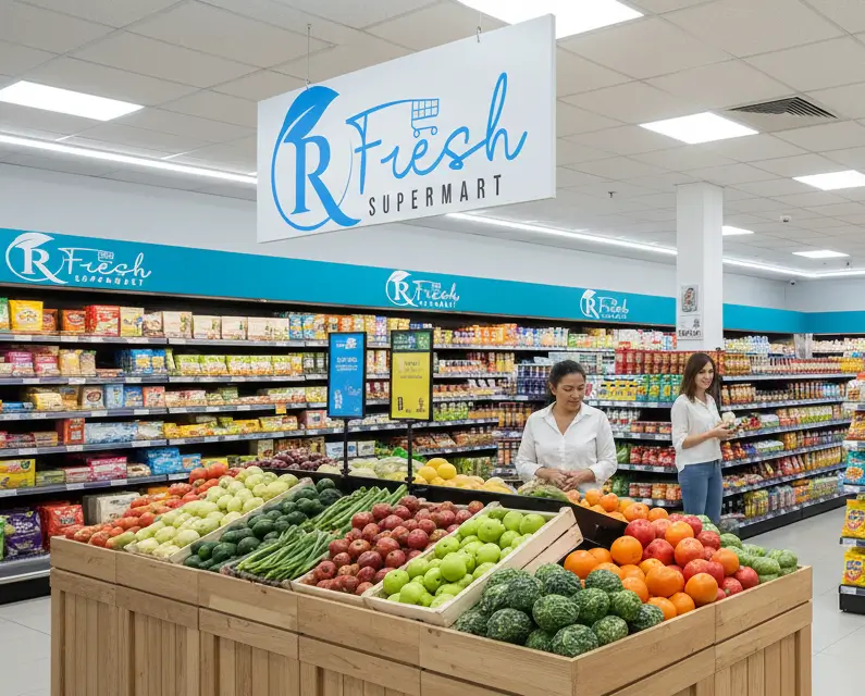 Supermarket Franchise in India – Rfreshmart Store Front